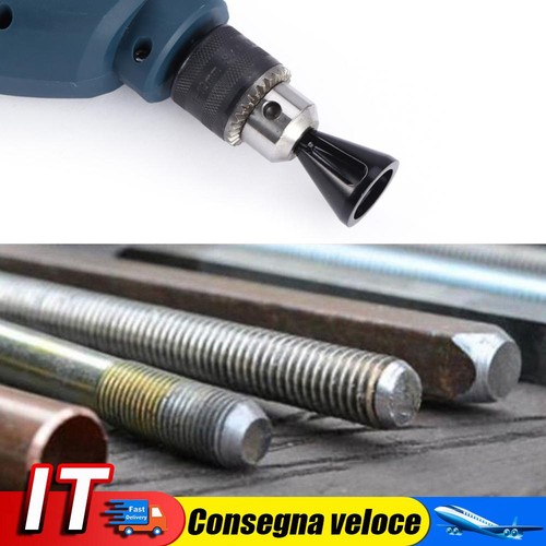 2 pezzi di sbavatura per smussi, punte per metalli ad alta durezza per fibra di