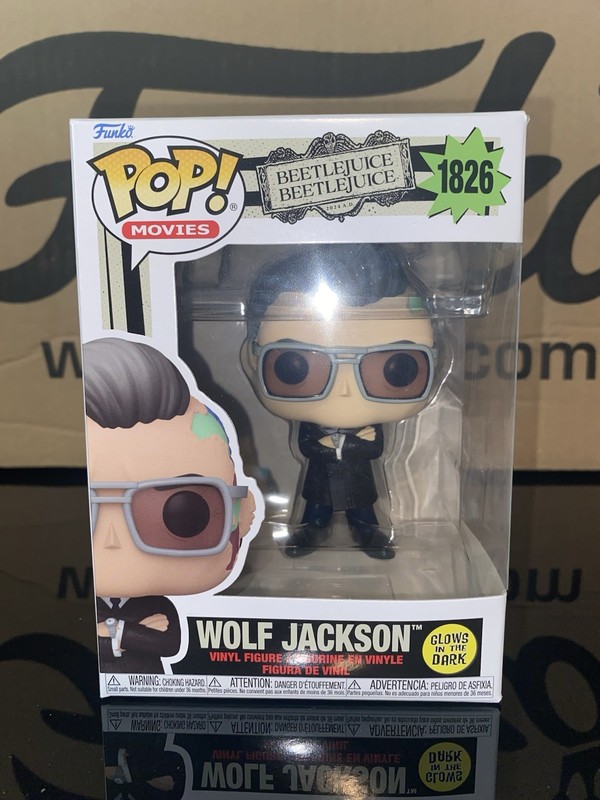 Funko Pop Vinyl Beetlejuice Wolf Jackson Glow 1826