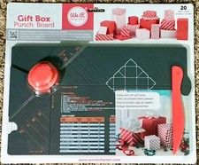 NEW We R Memory Keepers GIFT BOX Punch Board