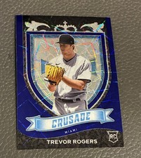 2021 Panini Chronicles Crusade Purple Velocity Trevor Rogers #9