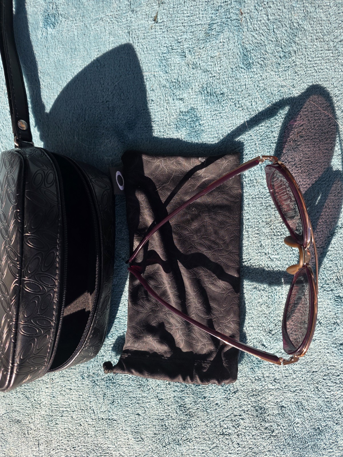 Oakley Sunglasses Split Time Crystal Rasberry G40… - image 6