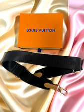 Louis Vuitton Shoulder Strap Adjustable Crossbody Shoulder Replacement Black