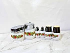 Gemco Spice of Life French Country Milk Glass Collection Breakfast Set Of 6 VTG