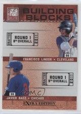 2011 Donruss Elite Extra Edition Francisco Lindor Javier Baez Jake Hager #2 0q3
