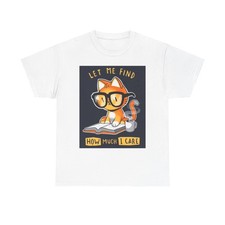 Curious Funny Cat Shirt Cute Kitten Sarcastic Jokes Unisex Heavy Cotton Tee