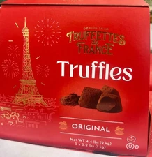 New Truffettes de France - Original Cocoa Truffles 2.2 Lb, Limited Holiday Treat