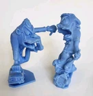 Lot of 2 1963 Marx NUTTY MADS Figures~ Donald The Demon & Roddy The Hot Rod Blue