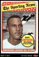 1969 Topps #423 Bert Campaneris All-Star Athletics 4 - VG/EX
