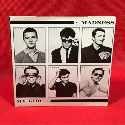 MADNESS My Girl 1979 UK 7'' vinyl single  Stiff record 45 Stepping Into Line C