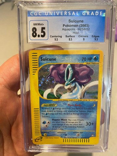 Suicune graded CGC 8.5 for sale on eBay