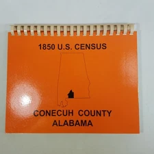 Conecuh County Alabama 1850 US Census Records Sched I History Genealogy