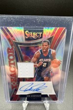 2024-25 Panini Select -X-Factor Memorabilia Signatures Joe Johnson #XMS-JOE /125