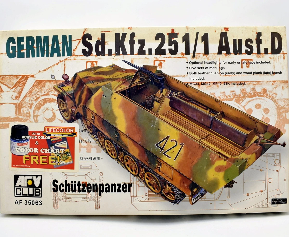 Dragon Armor 60281 - Sd.Kfz.251/2 Ausf.C - Front Est 1942 - 1/72 - Neuf
