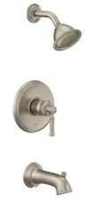 New Moen UT2183EPBN Brushed Nickel Dartmoor Posi-Temp Tub And Shower Faucet Trim