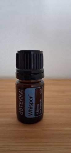 doterra essential oil whisper 5ml open near full used +1 bonus mystery oil