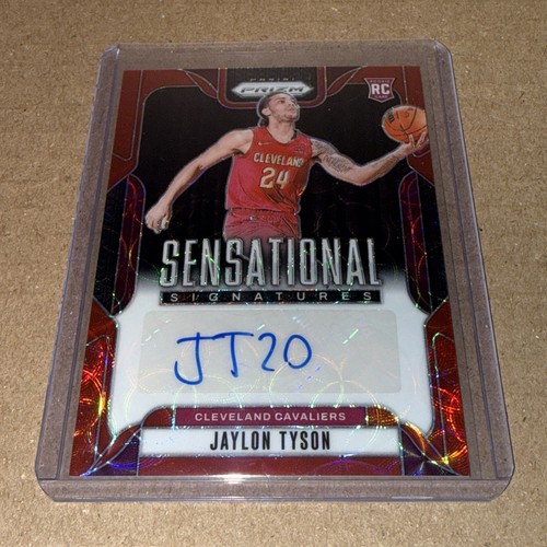 2024-25 Panini Prizm Sensational Signatures  Choice Auto #SS-JTC Jaylon Tyson
