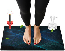 Grounding Mat for Sleep, Pain Relief  Wellness - 15ft Cord Included