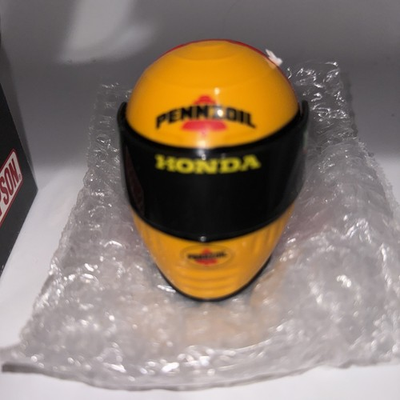 #ad #ad Gil De Ferran Helmet Racing Indy Penzoil Honda Miniature Simpson $10.99