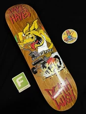 RARE SIGNED Jake Hayes Deathwish Skateboard Deck Creeps Pro Model AUTOGRAPHED