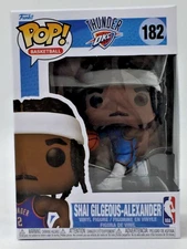 Funko Pop! NBA Basketball Thunder OKC Shai Gilgeous Alexander #182 W/Protector