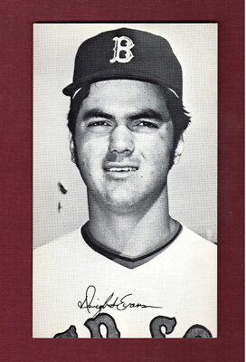 DWIGHT EVANS, Boston Red Sox ~ team-issued RC 3.5'' X 6'' card | ca.1980 EXC. A