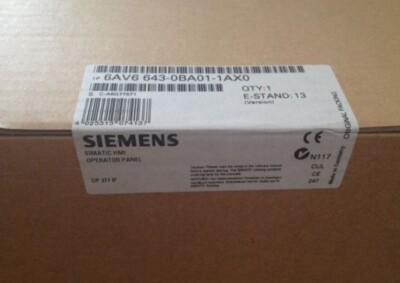 DHL Express New Siemens Touch Panel 6AV6 643-0BA01-1AX0 HMI 6AV6643-0BA01-1AX0