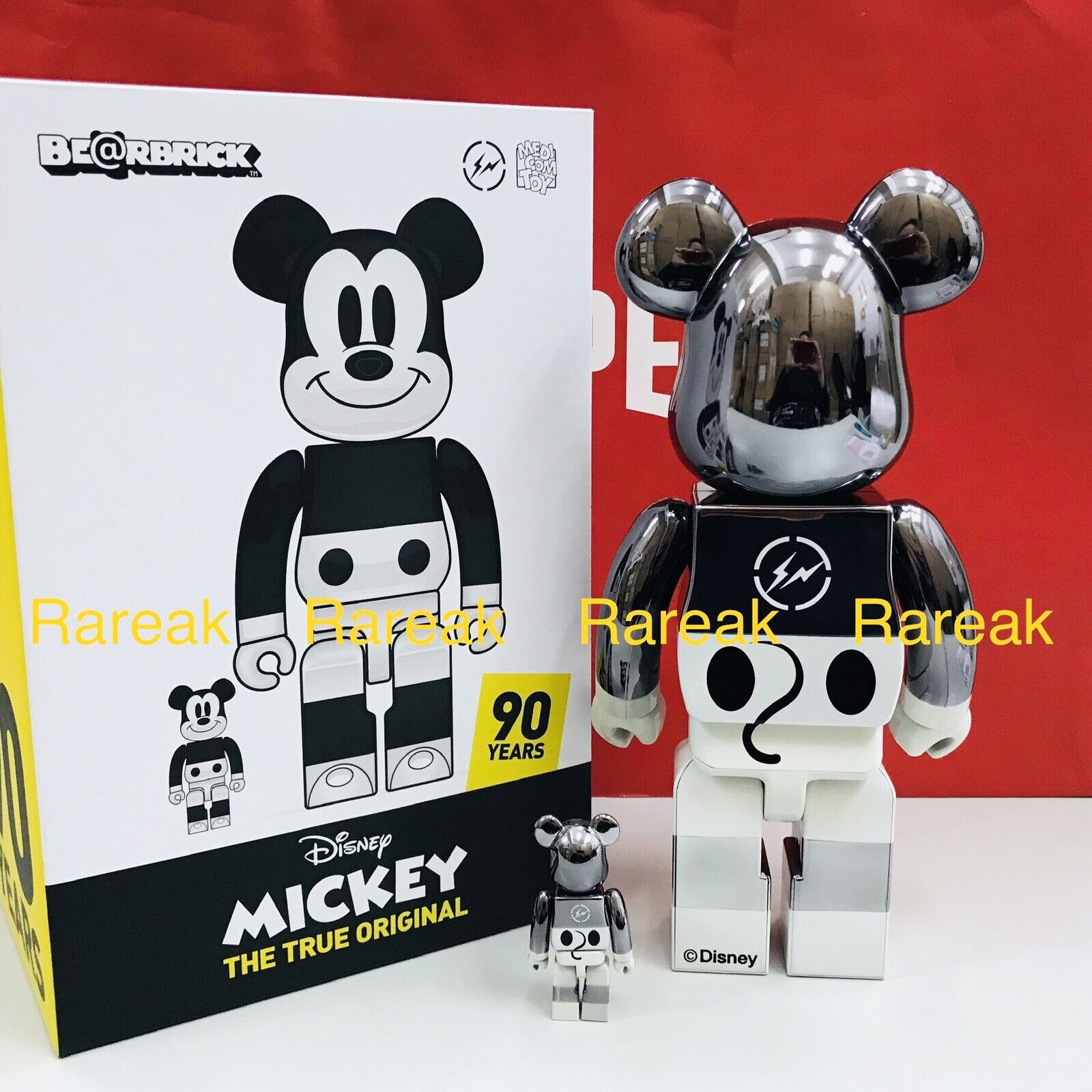 BE@RBRICK fragmentdesign MICKEY MOUSE