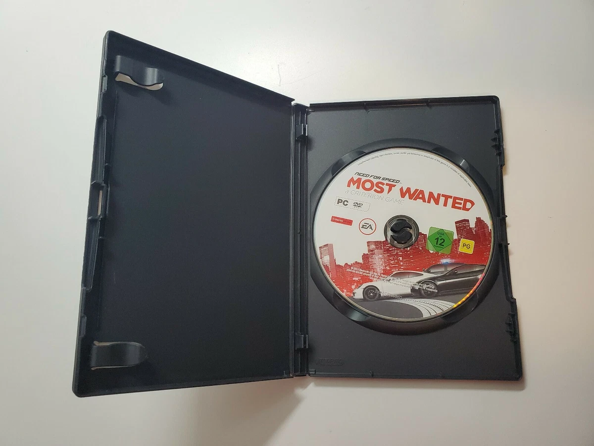 Need For Speed Most Wanted PC DVD-ROM Criterion Game EA 2012