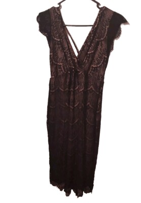 chinese dress ladies 3D Floral Sleeveless A-line Slit Gown by Tiffany Designs 16247 – ABC Fashion main image 0