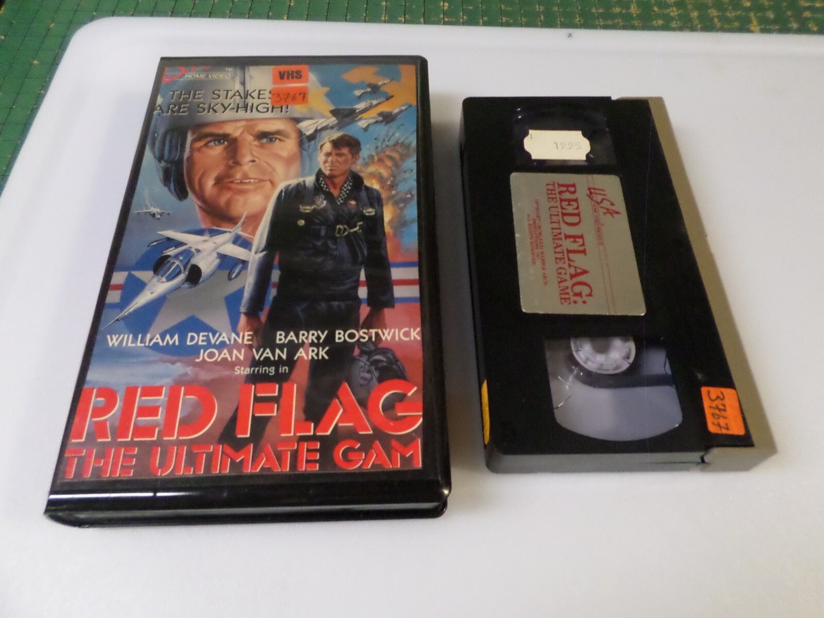 RED FLAG - THE ULTIMATE GAME - (VHS, 1981) - WILLIAM DEVANE