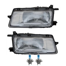 Scheinwerfer Set inkl. Premium Lampen für Opel Vectra A 86_ 87_ mit Lampenträger
