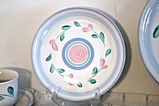 INTERNATIONAL TABLEWORKS PORTO 033 THAILAND STONEWARE Salad Plates (Set of 2)