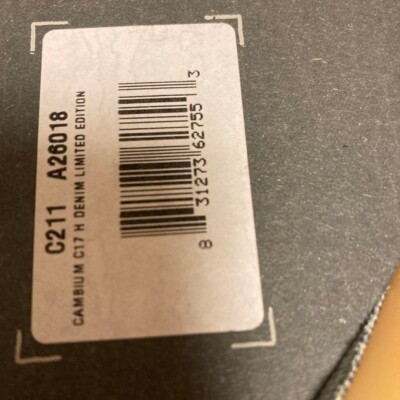 Brooks X Levis C17 Saddle Limited Denim Numbered Unused With Box