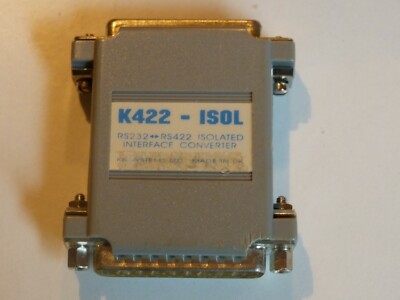 K422 - ISOL RS232 -> RS422 Isolated Interface Converter KK Systems LTD UK
