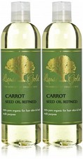 Premium Liquid Gold Refined Carrot Seed Carrier Oil Pure Organic Skin Hair Body