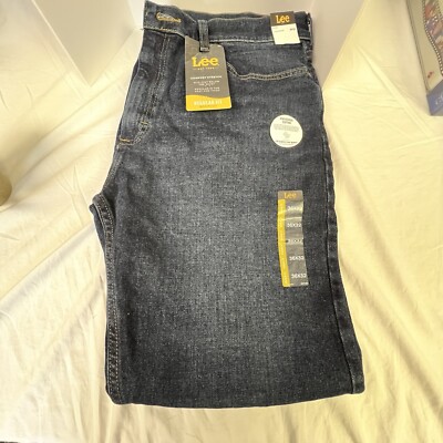 Mens Lee Jeans 32x32 Rinse Bootcut Comfort Stretch Regular Fit New w/tag