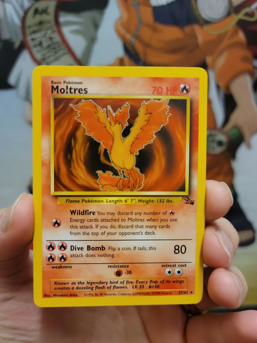 Moltres 27/62 - Rare – The Hidden Gems Emporium