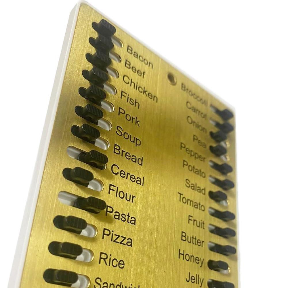 Reusable Shopping List Reminder Board Household Planner Memory