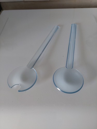 COUVERTS À SALADE EN PORCELAINE BLANCHE - Maison Gala