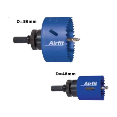 AIRFIT Kreisschneider HSS-Bimetall, 48mm - 152mm Lochbohrer Lochsäge Bohrkrone