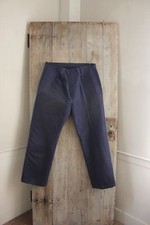 Pants Vintage French work clothes utilitarian Trousers Deadstock 37 inch waist
