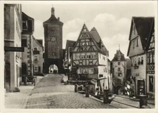 Old postcard postcard Rothenburg Plonlein GERMANY (1077165)