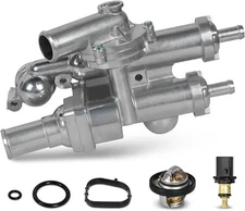 Upgraded Aluminium Engine Coolant Thermostat Housing Compatible with Chrysler