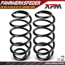 2x Federn Fahrwerksfeder Hinterachse für Audi A4 8K2 B8 A5 8T3 Limousine Coupe