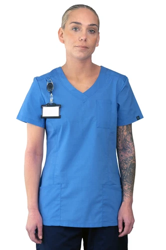 Athena Scrub Tunic Top Ladies Nurse Doctor Healthcare Beautician Esthetician