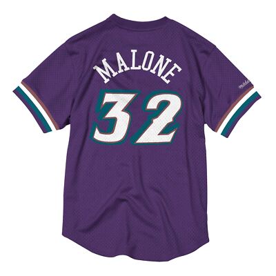 MITCHELL & NESS NBA N&N MESH TOP UTAH JAZZ 96 KARL MALONE | eBay