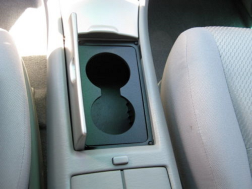 Insert porte-gobelet console sur mesure pour Toyota HIGHLANDER 02-07 LIVRAISON GRATUITE - Photo 1 sur 11