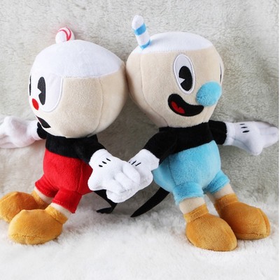10/" Cuphead Game Mugman Plush Doll Mecup Brocup Devil Figure Kid Birthday Gift