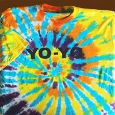 Zeekio Fashion Tie Dyed "Yo-Yo" Tee Shirt-One word says it all - XL