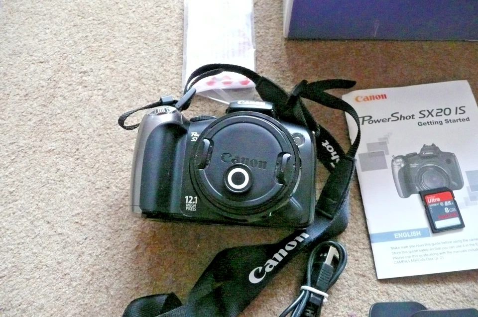 CANON POWERSHOT SX20 IS 12.1 MEGA PIXELS 20X WIDE ZOOM DIGITAL CAMERA - Изображение 3 из 4